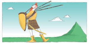 סקוטי, שגר אותי לעבר