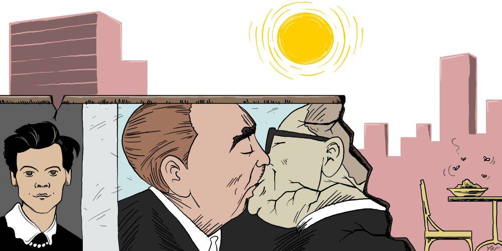 איור זכרונות בשמי ברלין