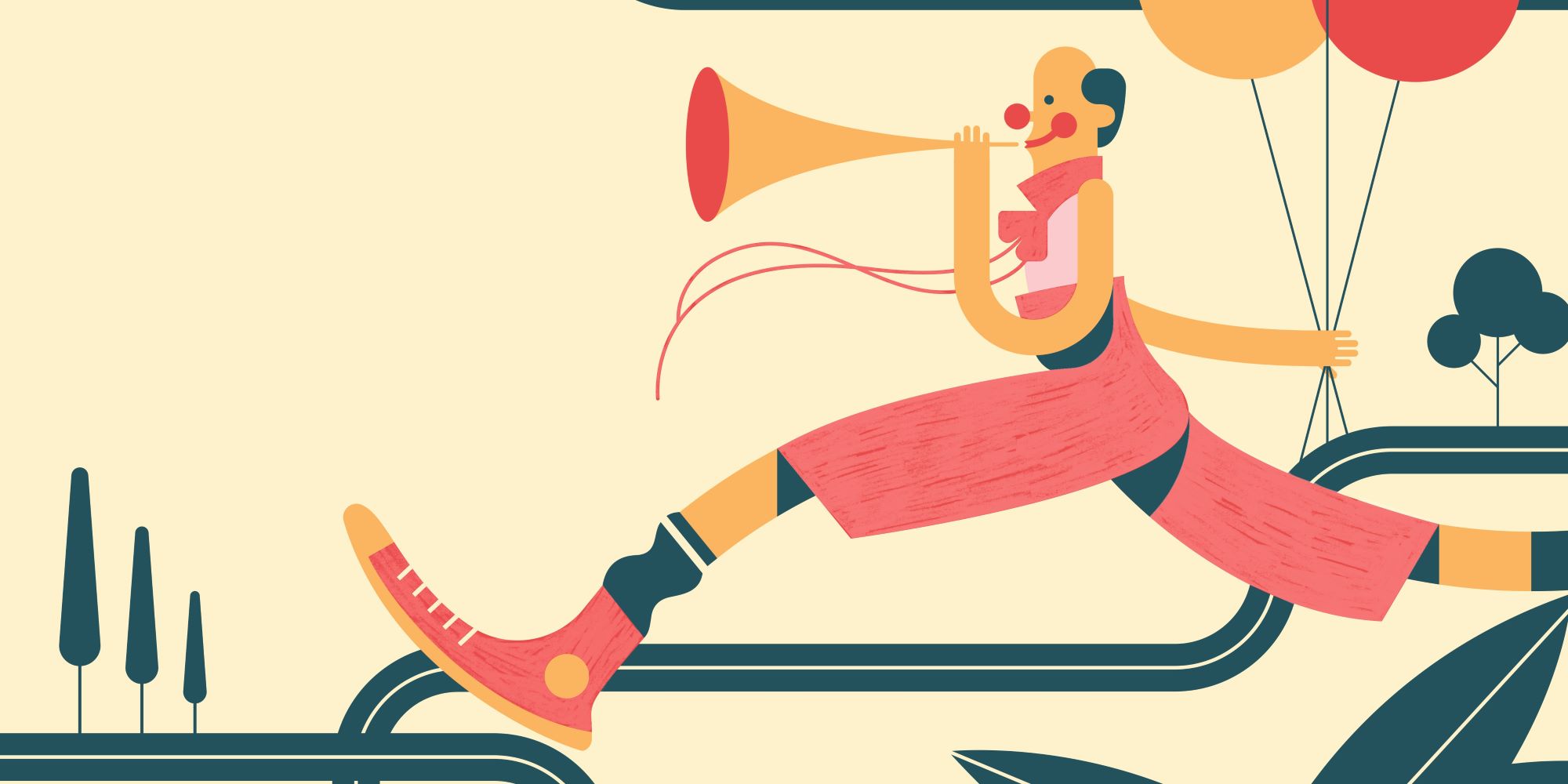 להיות ליצן במקום הכי עצוב בעולם